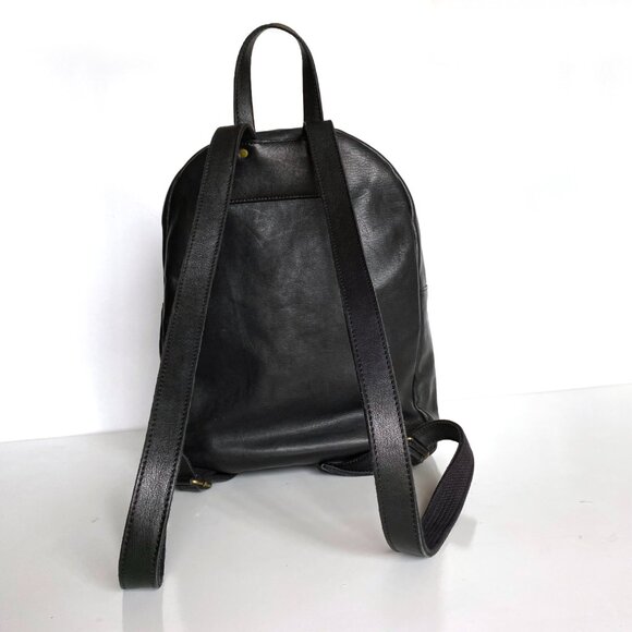 Madewell Lorimer Black Italian Leather Full Size Large 14\